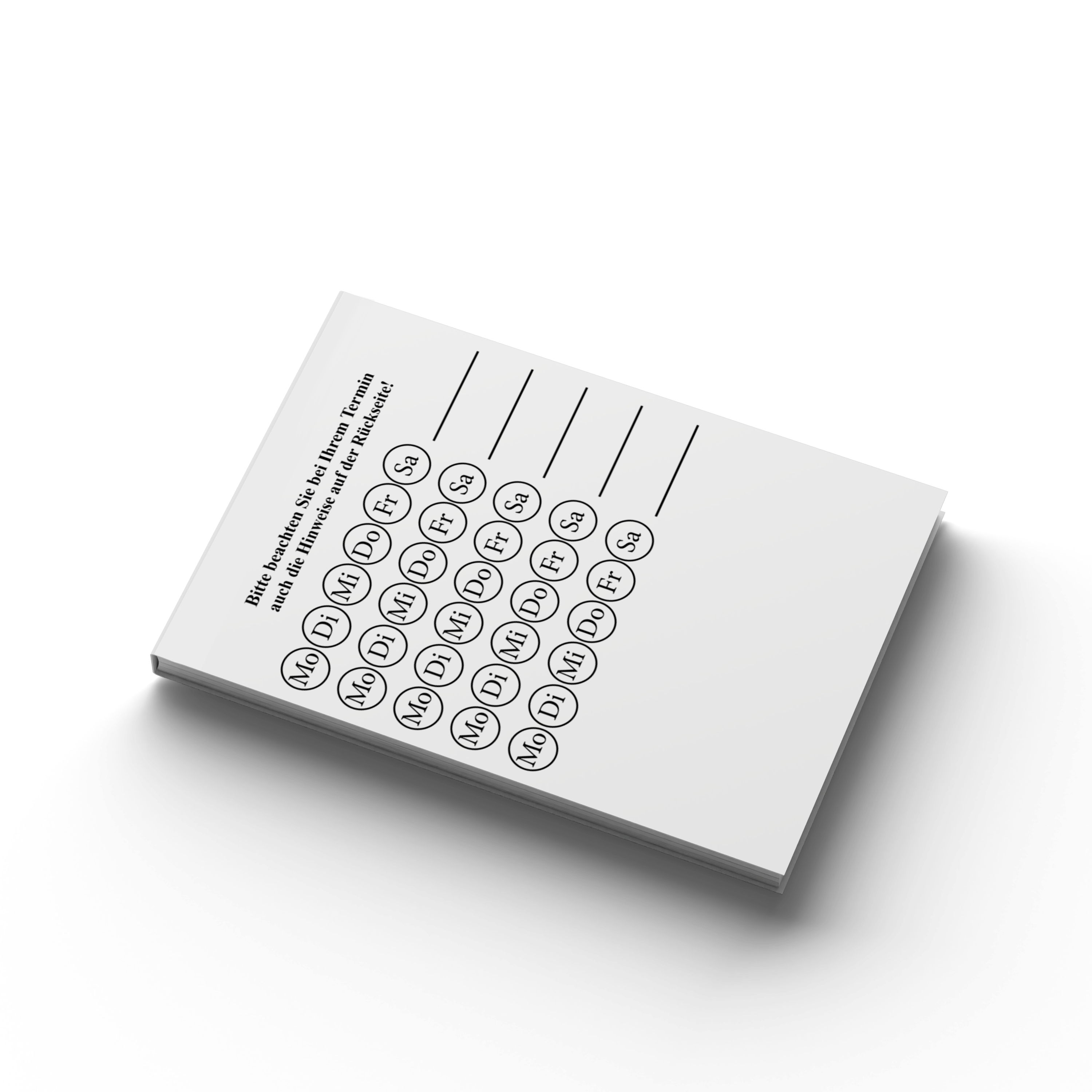 B/S Spange Terminblock mit Patienteninfo