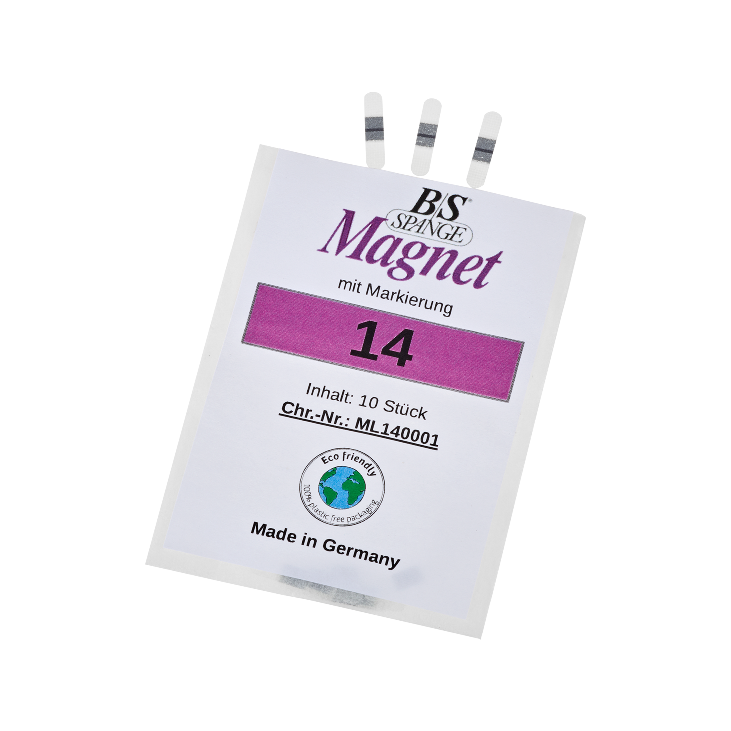 Magnet Spangen -  Einzelgrößen