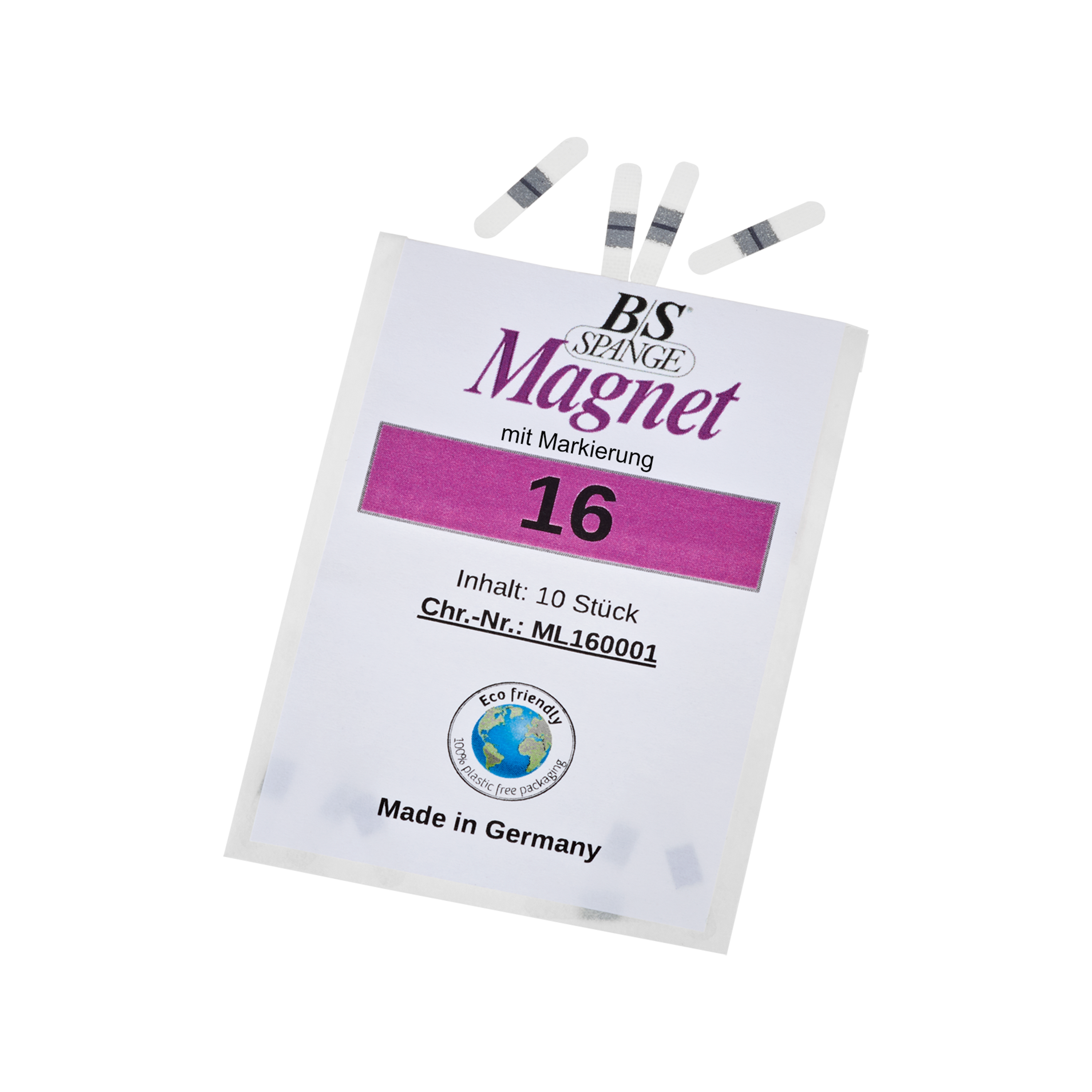 Magnet Spangen -  Einzelgrößen