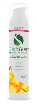 SatisFeet Handcreme für geschmeidige Hände  mit Exotic Mango Duft 30ml und 100ml