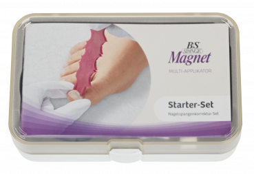 Nagelkorrekturset BS Spange Magnet Starter Größe 16 bis 22 je 10 Stück gegen eingewachsene Nägel