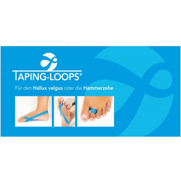 Taping Loop Flyer für IHre Praxis zum auslegen an Kunden Patienten Information