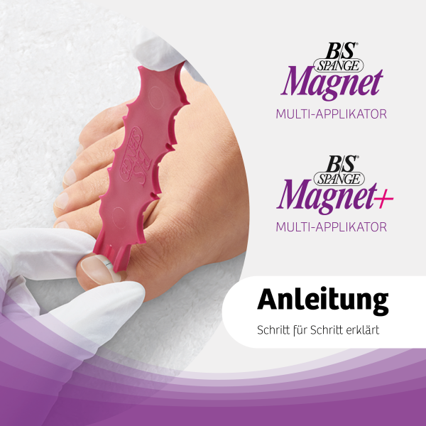 Anleitung für die Anwendung der BS Spange Magnet kostenlos