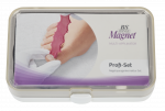 Nagelspangenkorrekturset Magnet mit allen Größen 14 bis 24 je 10 Stück der Nagelspange gegen eingewachsener Zehennagel zum Kleben für Fußpflege, Kosmetik und Podologie